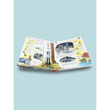 Книга Омега-Пресс Детская энциклопедия с окошками. Что? Почему? Зачем? Мы открываем Вселенную