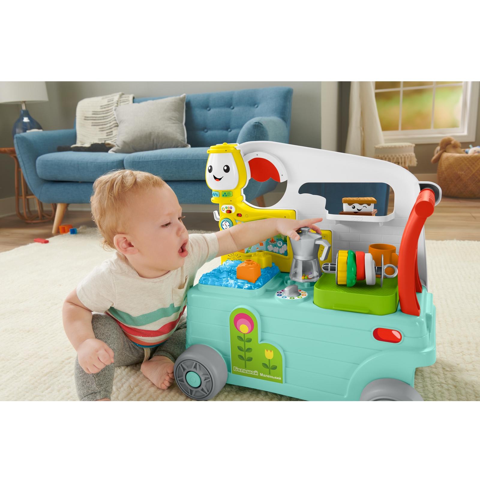 Ходунки Fisher Price Фургончик 3в1 HCK82 - фото 29
