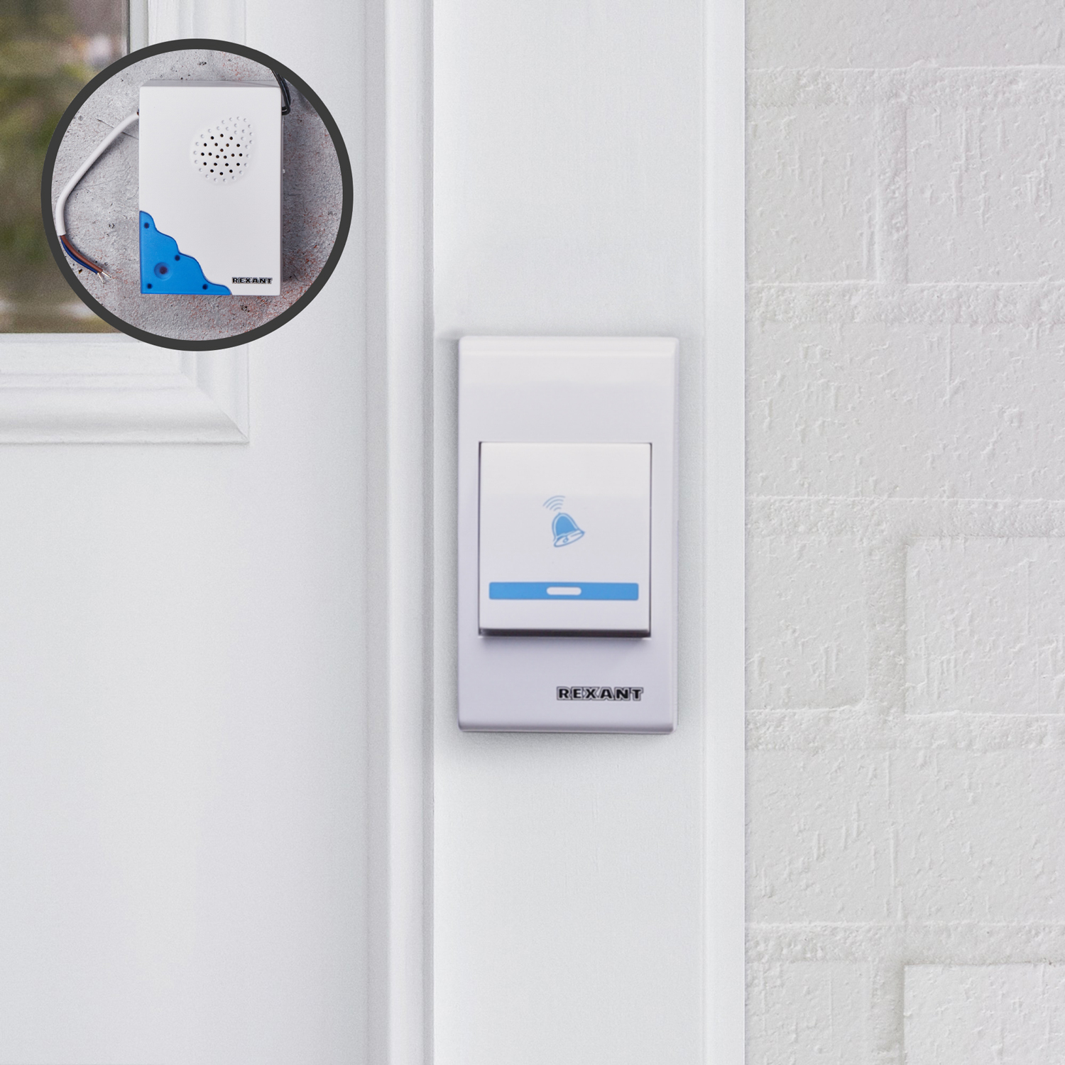 Звонок электрический с проводом и кнопкой 36 мелодий RX-8 - фото 6