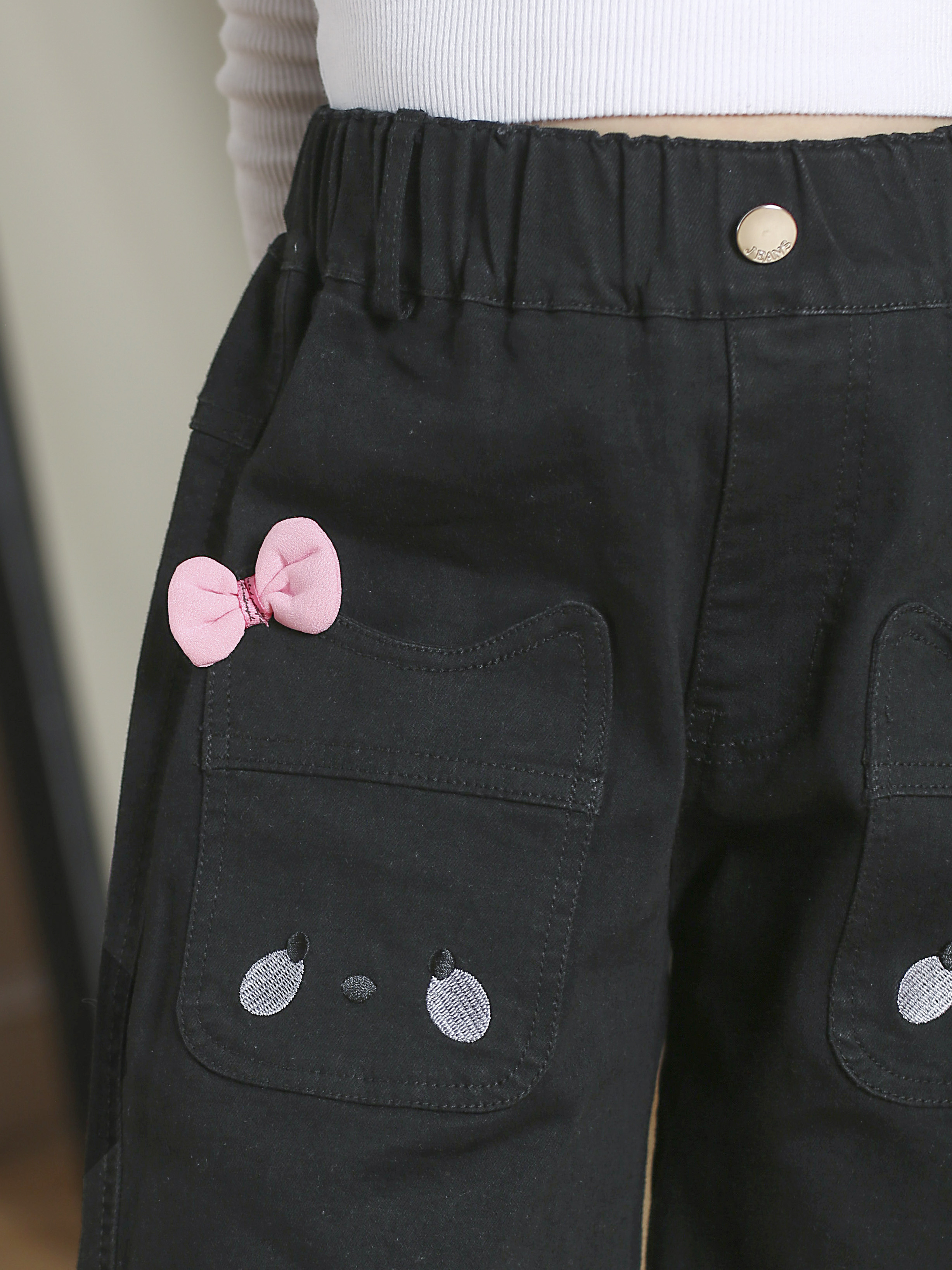 Джинсы-бананы СИНИЙ МИР RB1003-IL - фото 7