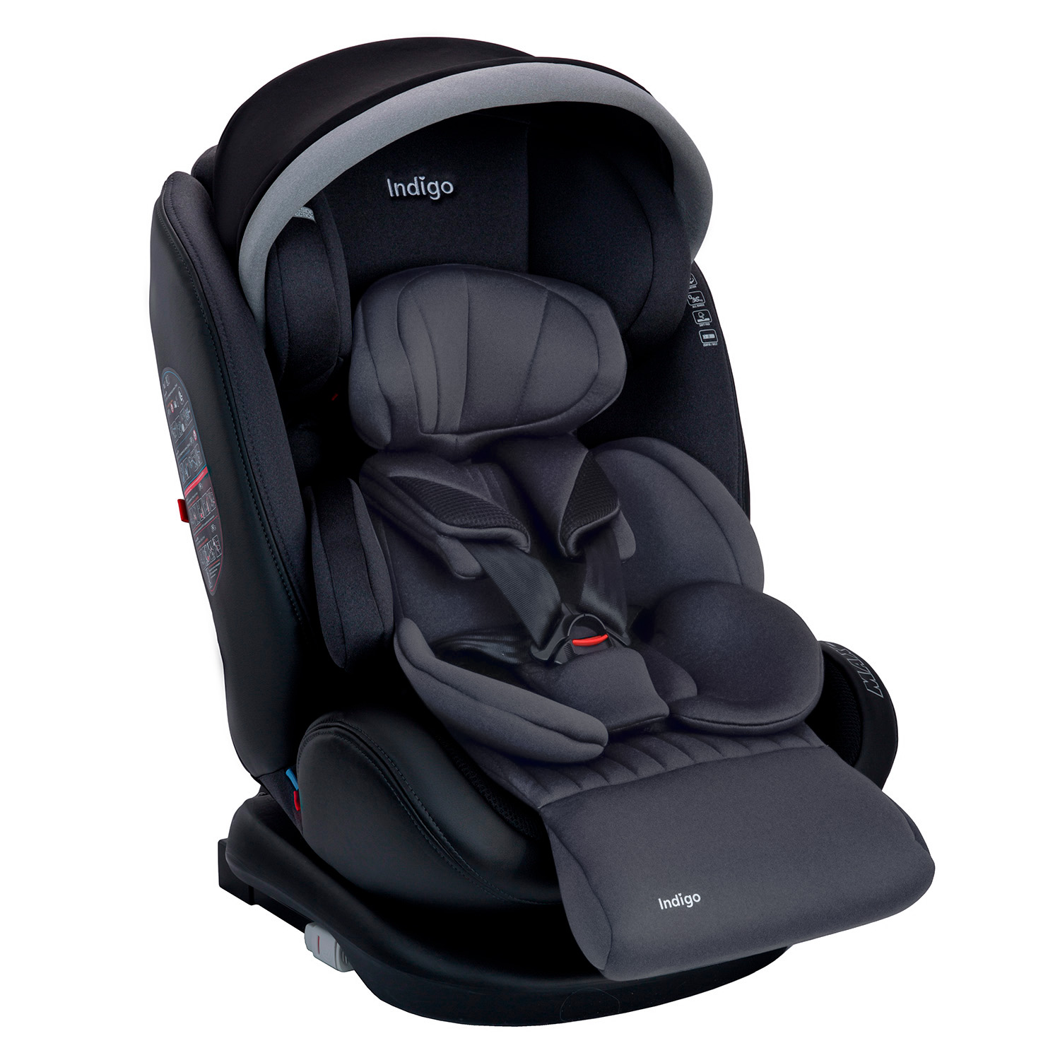 Автокресло Indigo Isofix 0+/1/2/3 (0-36 кг) - фото 1