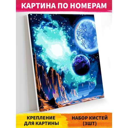 Картина по номерам Glama Космическая аура