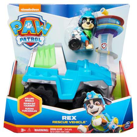 Игрушка Paw Patrol Рекс Rescue Vehicle