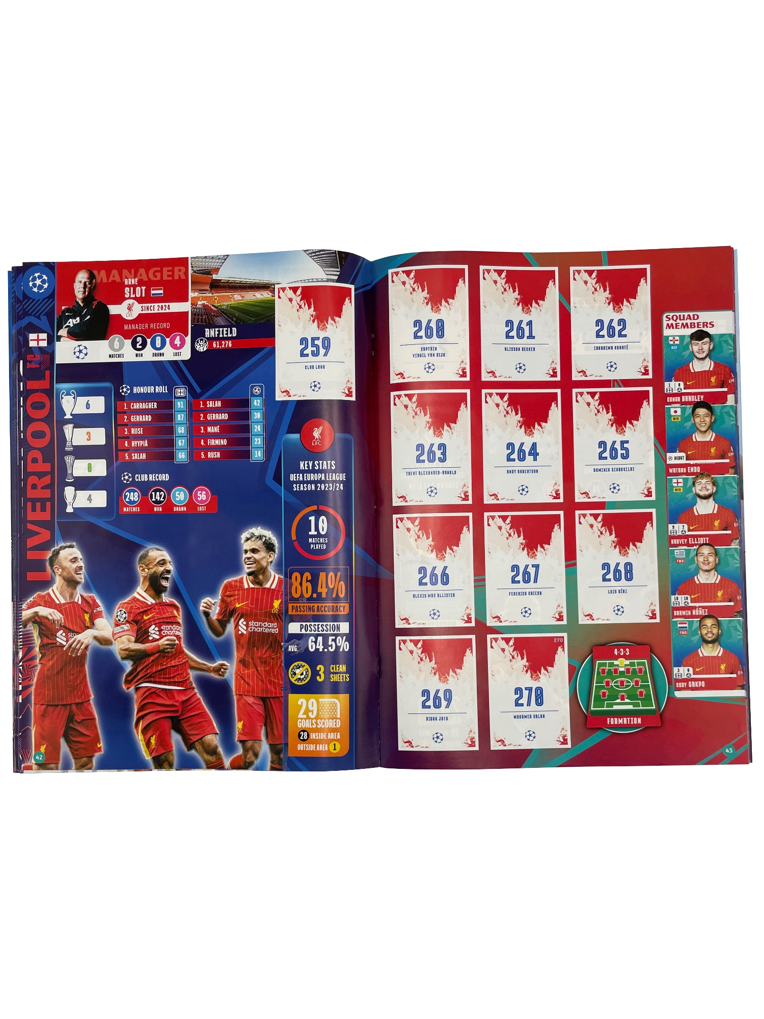 Альбом topps UEFA Champions League 26 шт. в ассортименте - фото 12