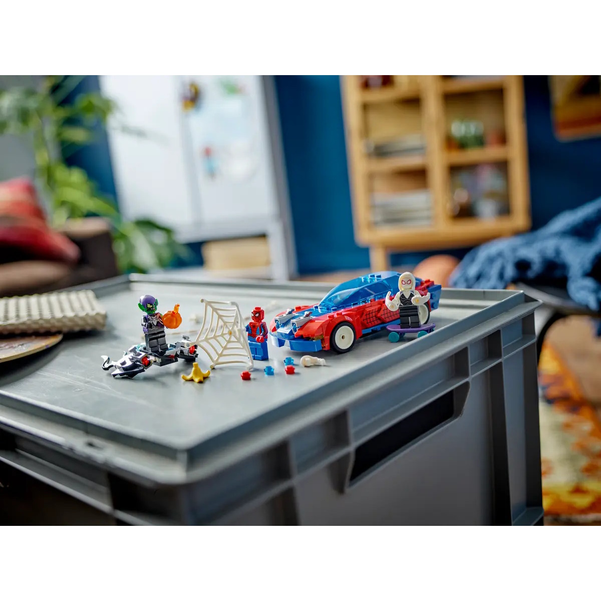 Конструктор LEGO Marvel Super Heroes Spider-Man Car and GreenGoblin - фото 9
