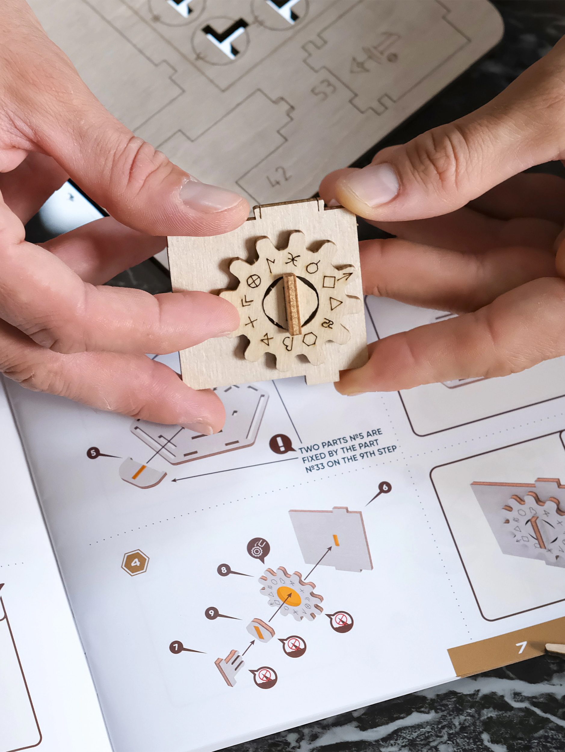 Настольная игра EscapeWelt Форт Нокс Про DIY - фото 8