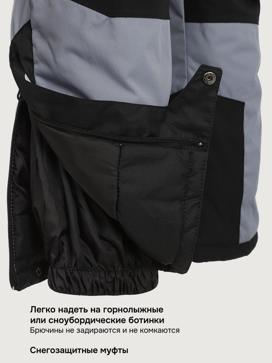 Комбинезон NIKASTYLE 8з4925 салат/сталь - фото 16