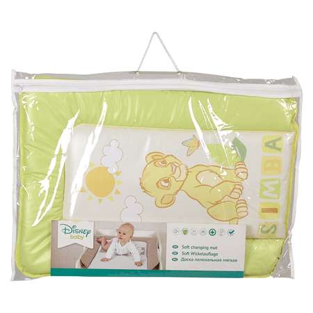Доска пеленальная Polini kids Disney baby Король Лев Салатовый
