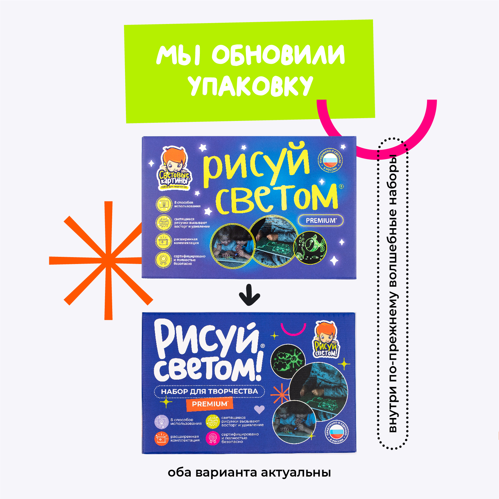 Набор для рисования светом Рисуй светом - фото 2