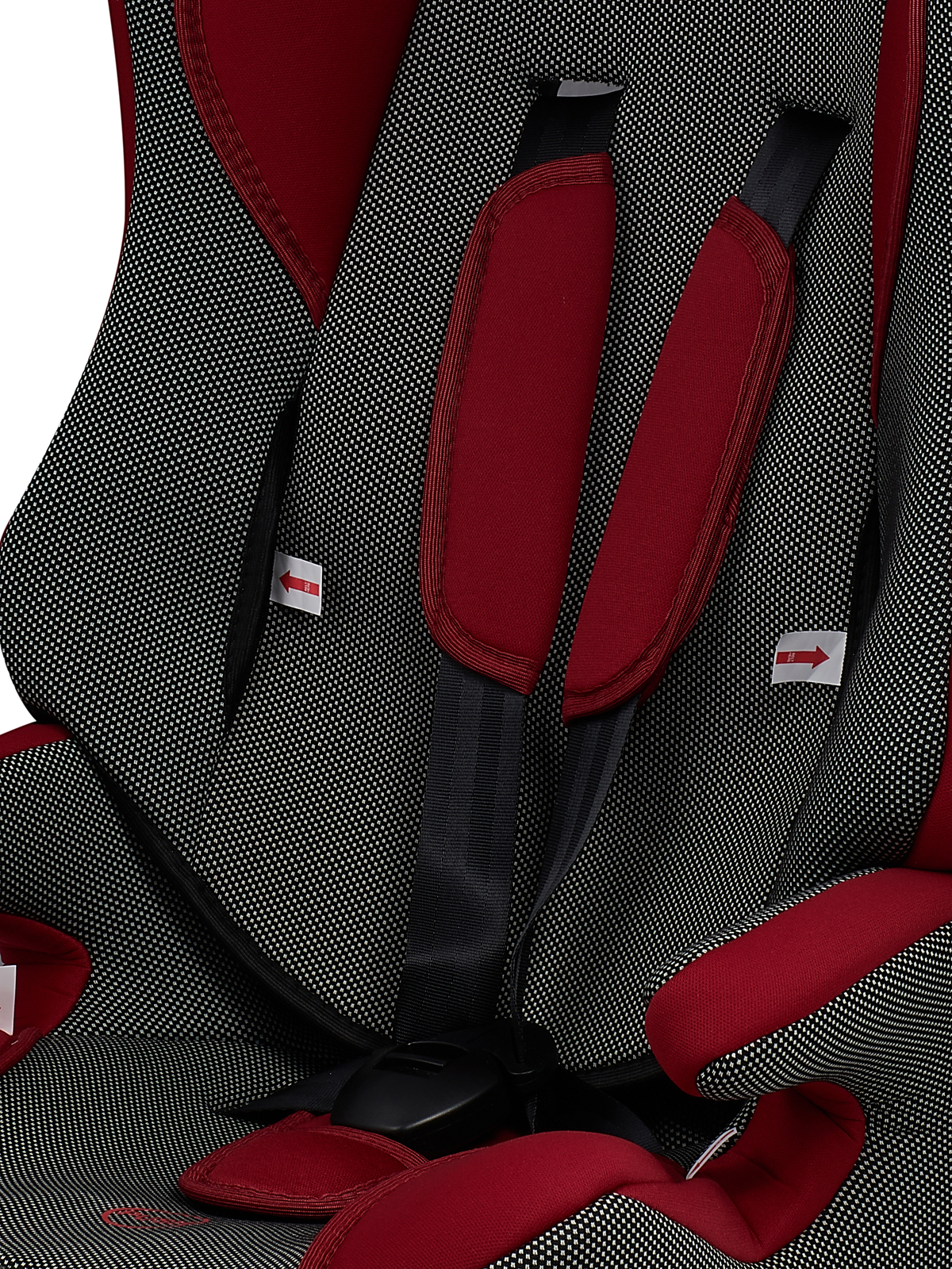 Автокресло Teddy Bear 513R/39 deep red-black dot 1/2/3 (9-36 кг) - фото 3