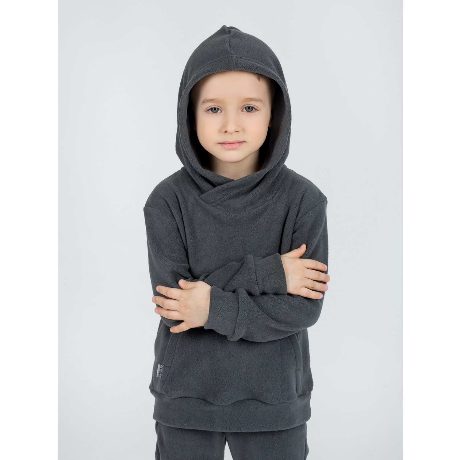 Спортивный костюм KiMMi co К-14087043г(ш) антрацит - фото 13