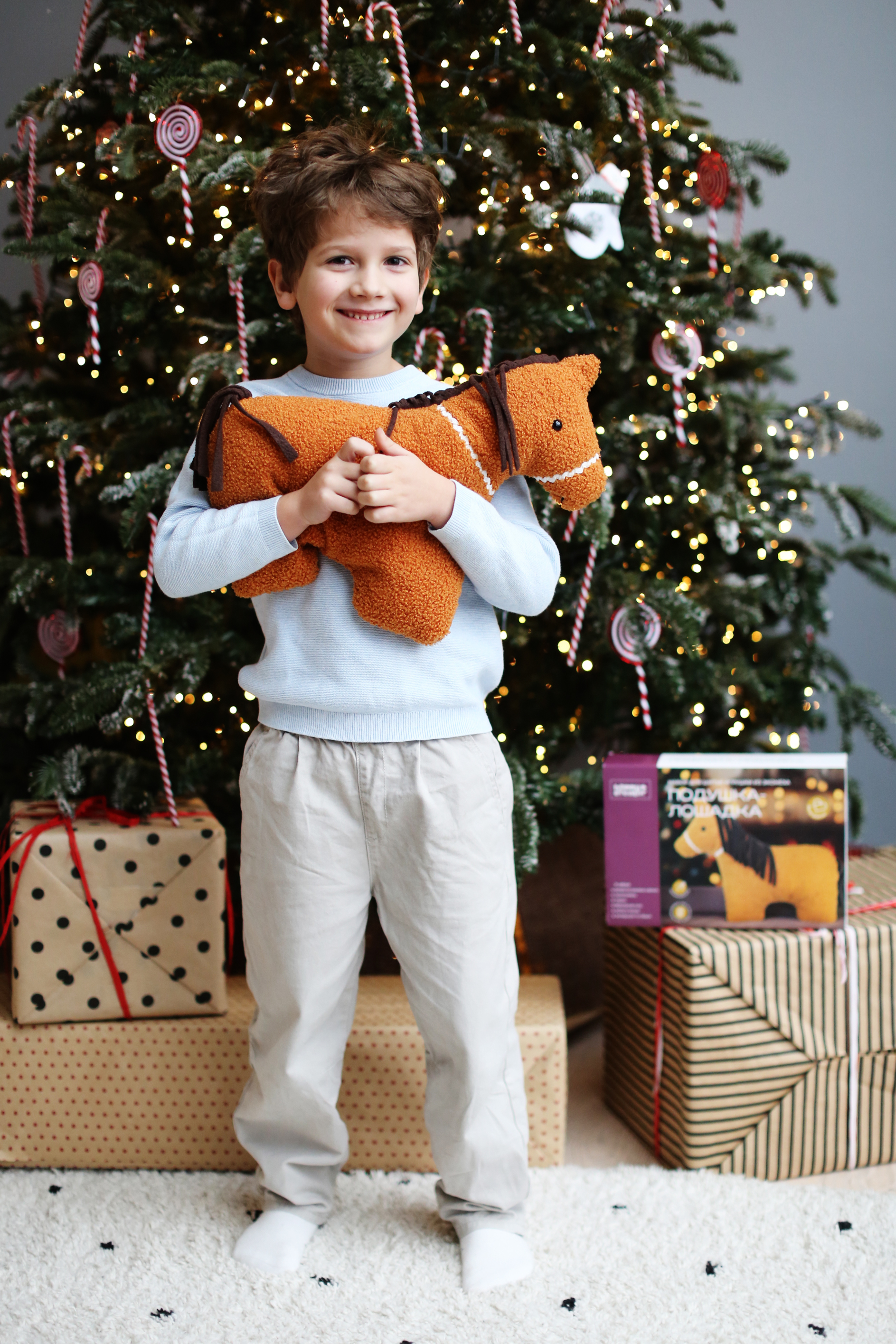 Набор для творчества HappyLine шитье поделка своими руками Лошадка - фото 9