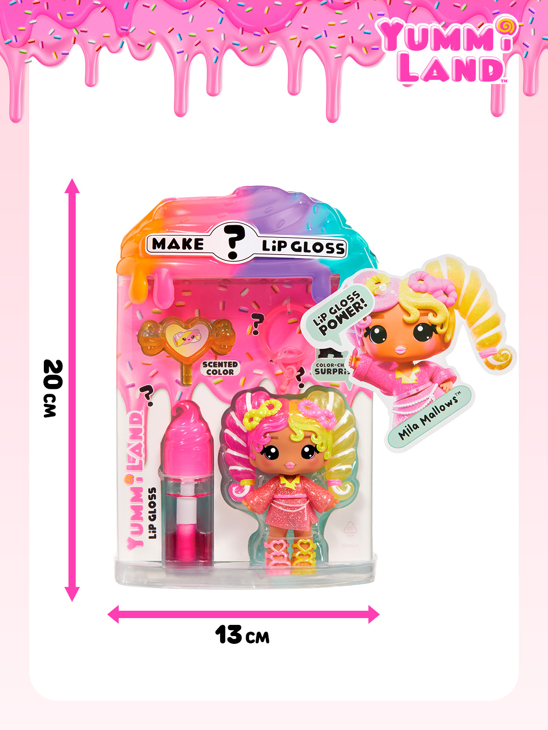 Кукла мини YummiLand Кукла Мила Меллоуз высота 10 см 68752 - фото 8