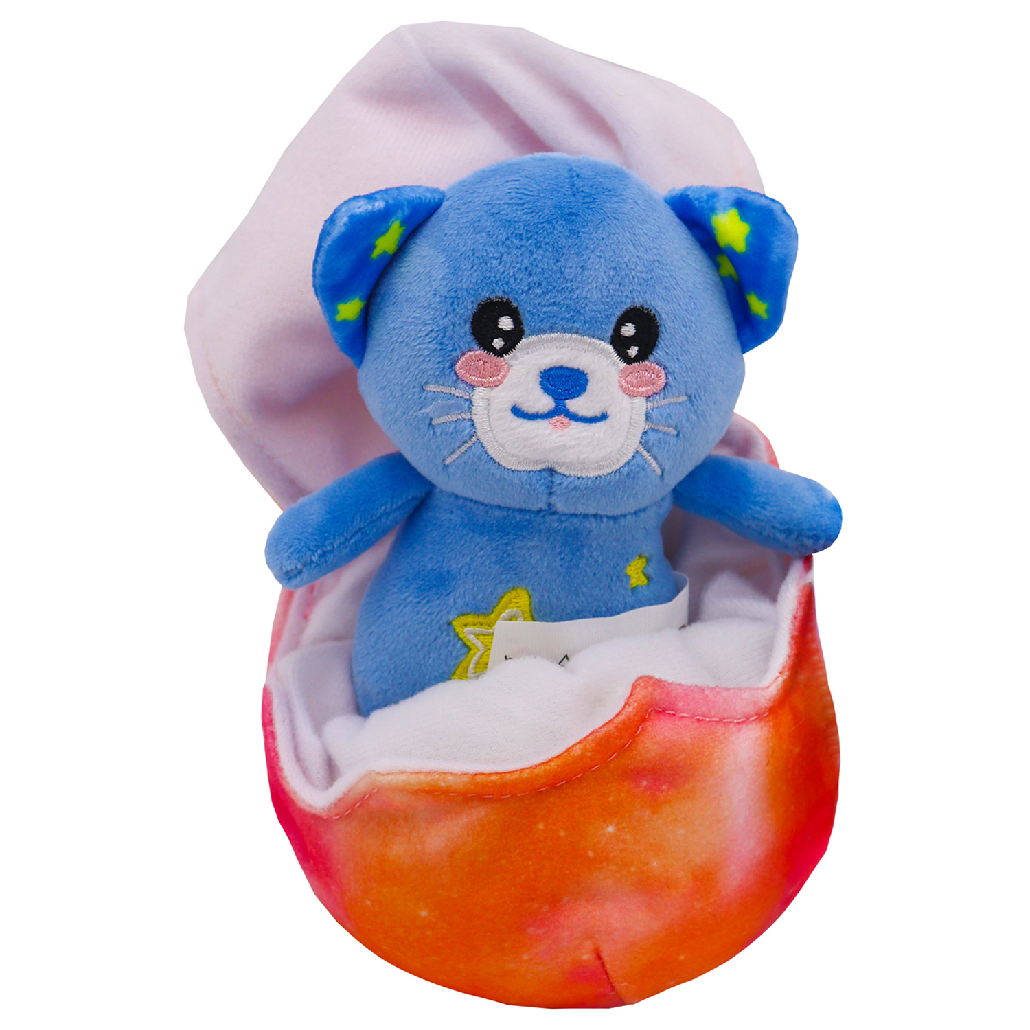 Игрушка Funky Toys мягкая синий котик 10 см FT5907-8 - фото 3