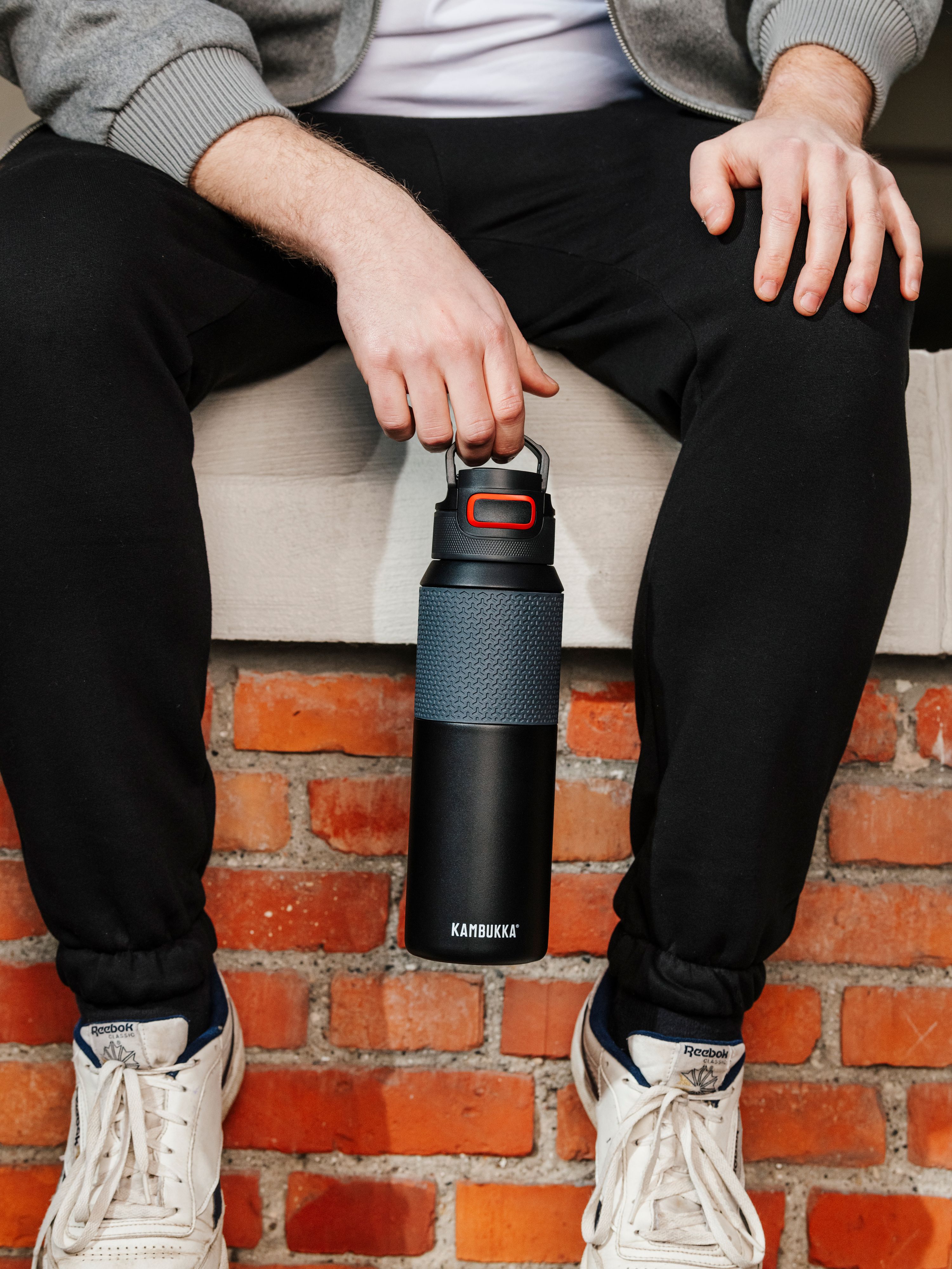 Термобутылка Kambukka Elton 1л черная 11-03037 - фото 5