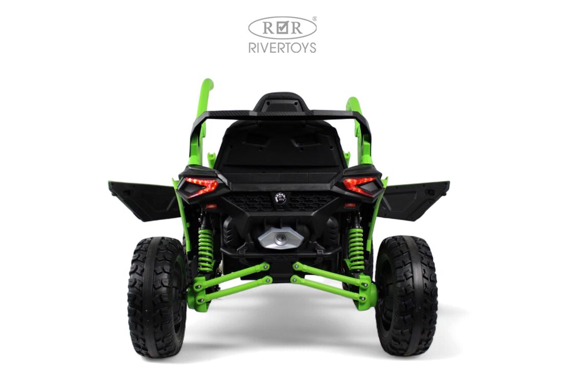 Электромобиль RIVERTOYS Z707ZZ-GREEN С пультом ДУ - фото 5