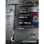 Трюковой самокат CITYRIDE двухколесный