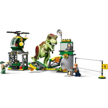 Конструктор LEGO Jurassic World Побег Тираннозавра блочный