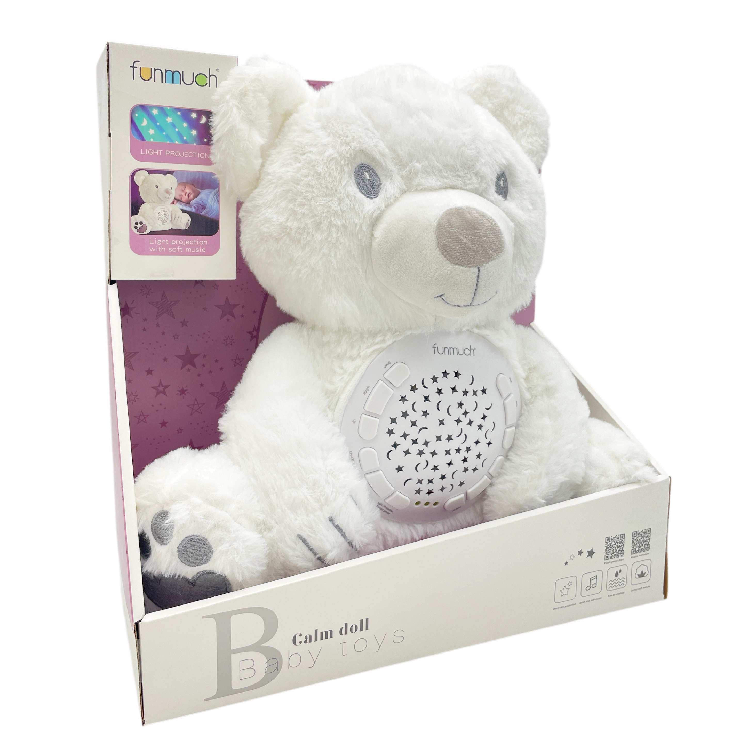 Игрушка Baby Toys Медведь ночник с проектором - фото 12