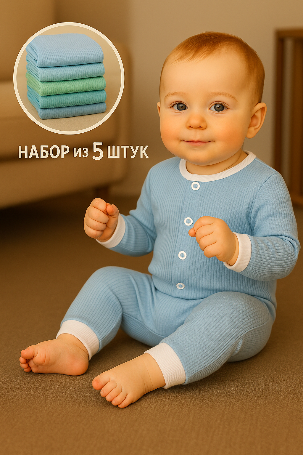 Штанишки 5 шт Софьюшка Br/Sof-002/002 - фото 3