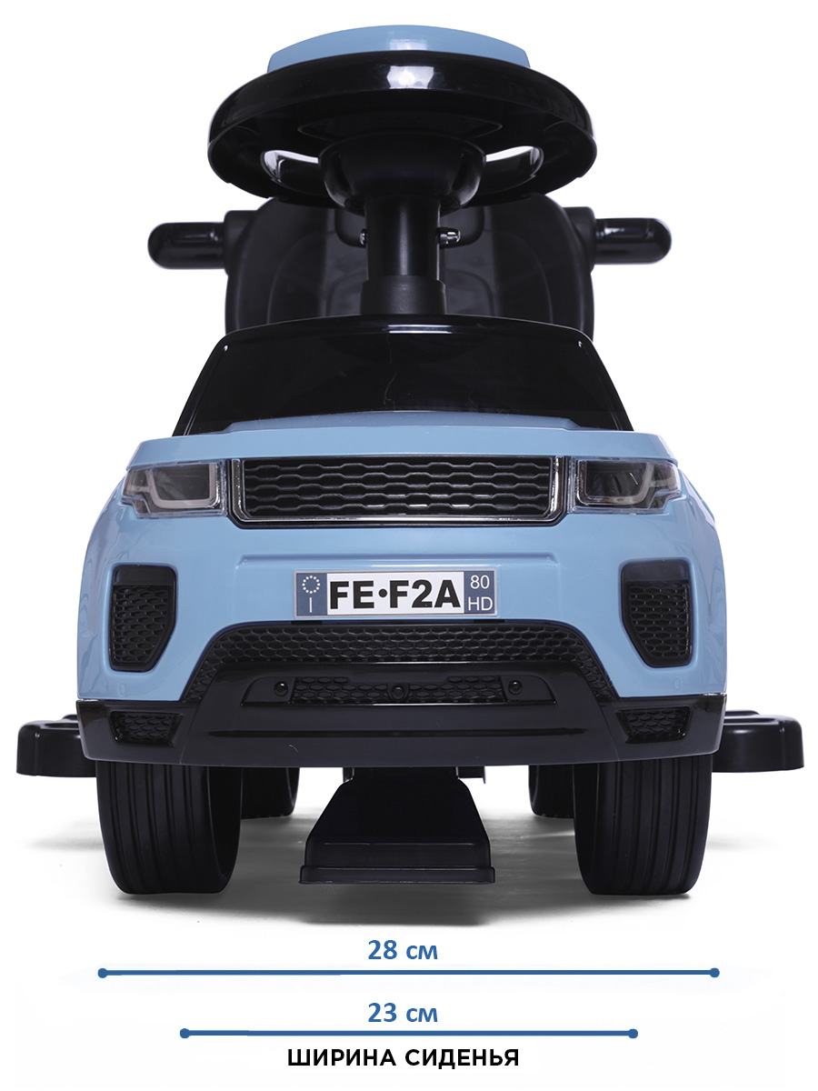 Каталка BabyCare Sport car голубой - фото 9