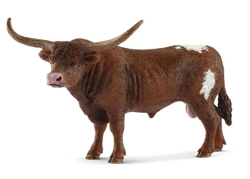 Фигурка SCHLEICH Техасский бык Лонгхорн - фото 1