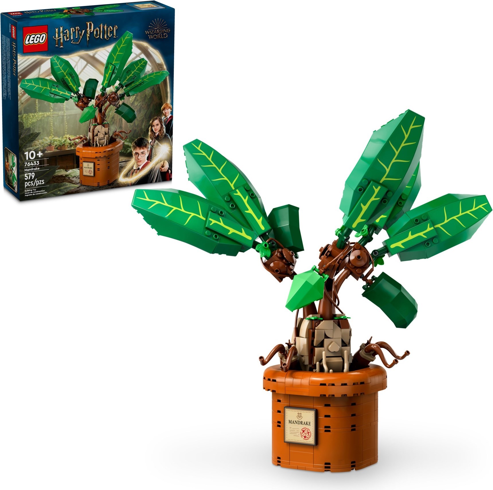 Изображение товара Конструктор LEGO Harry Potter Мандрагора 76433 158 деталей для детей от 10 лет Изображение товара Конструктор LEGO Harry Potter Мандрагора 76433 158 деталей для детей от 10 лет