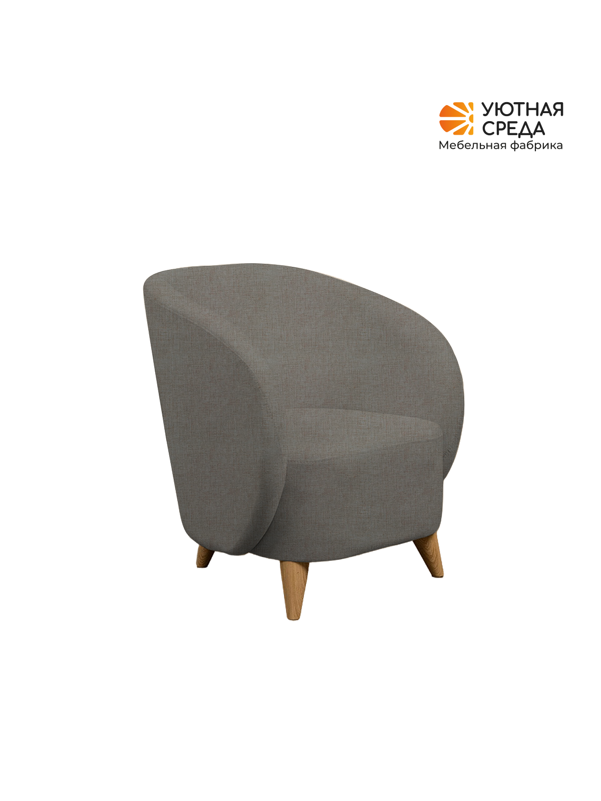 Кресло Уютная среда К300 черный - фото 16