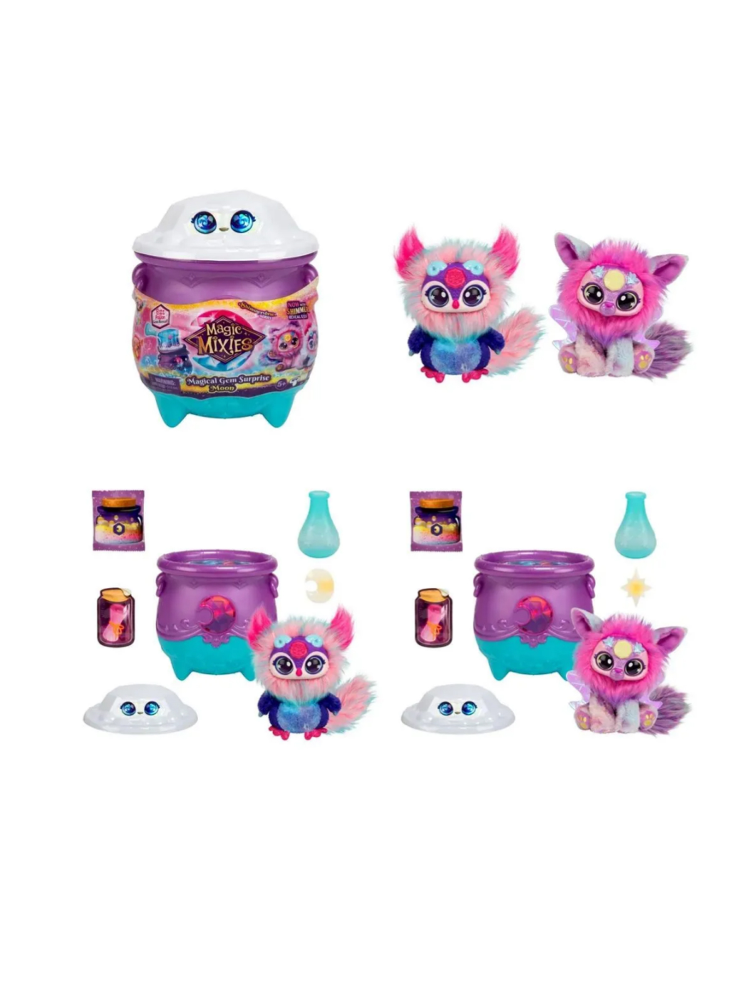 Мягкая игрушка Magic Mixies Cauldron Moon - фото 5