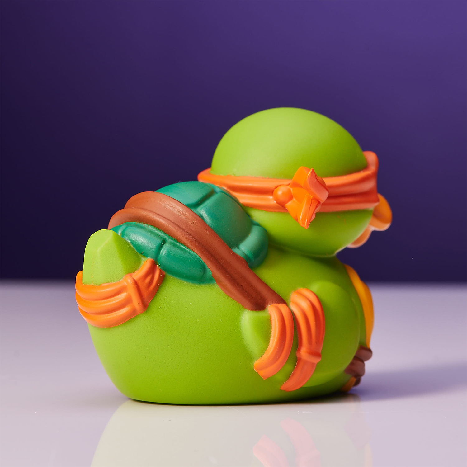 Фигурка Ninja Turtles(Черепашки Ниндзя) Утка Tubbz Микеланджело Mini - фото 12