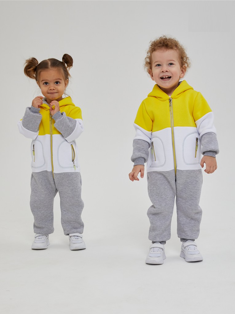 Комбинезон Лапушка 103ф Желтый - фото 2