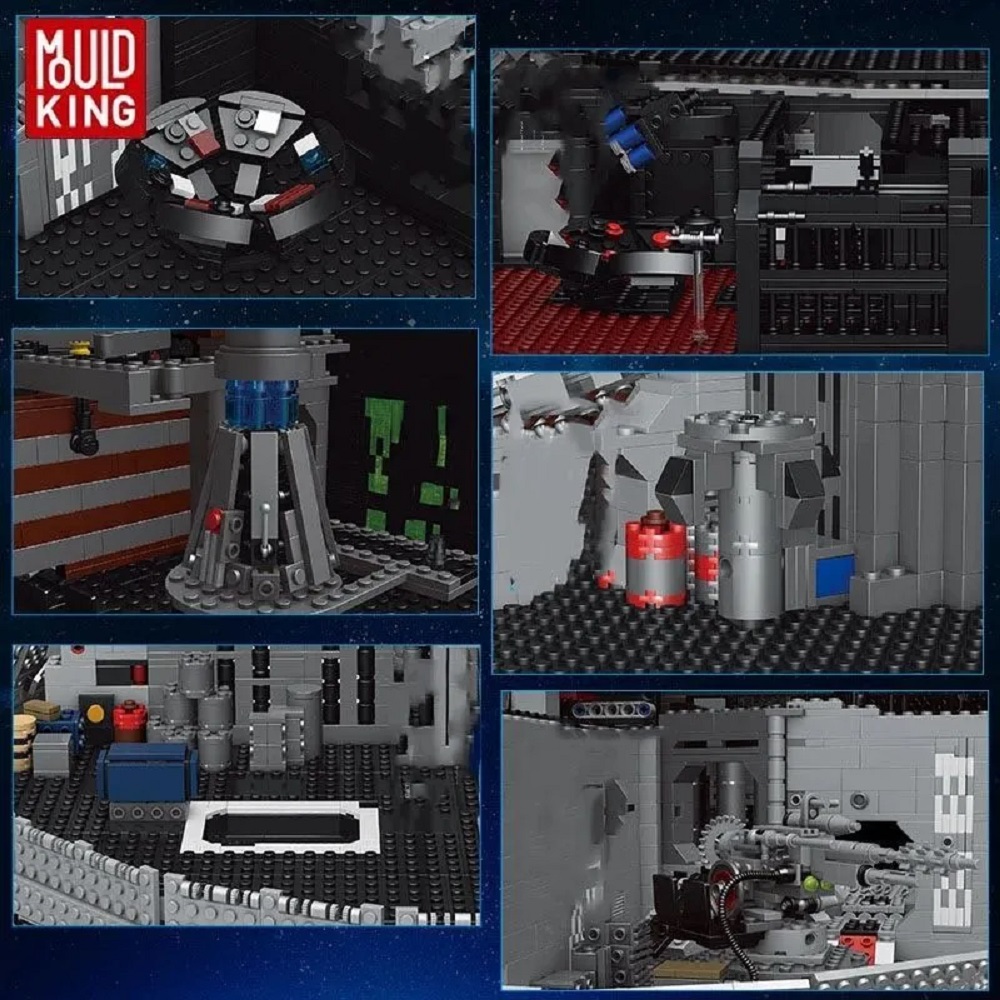 Конструктор Mould King Планета Смерти блочный - фото 8