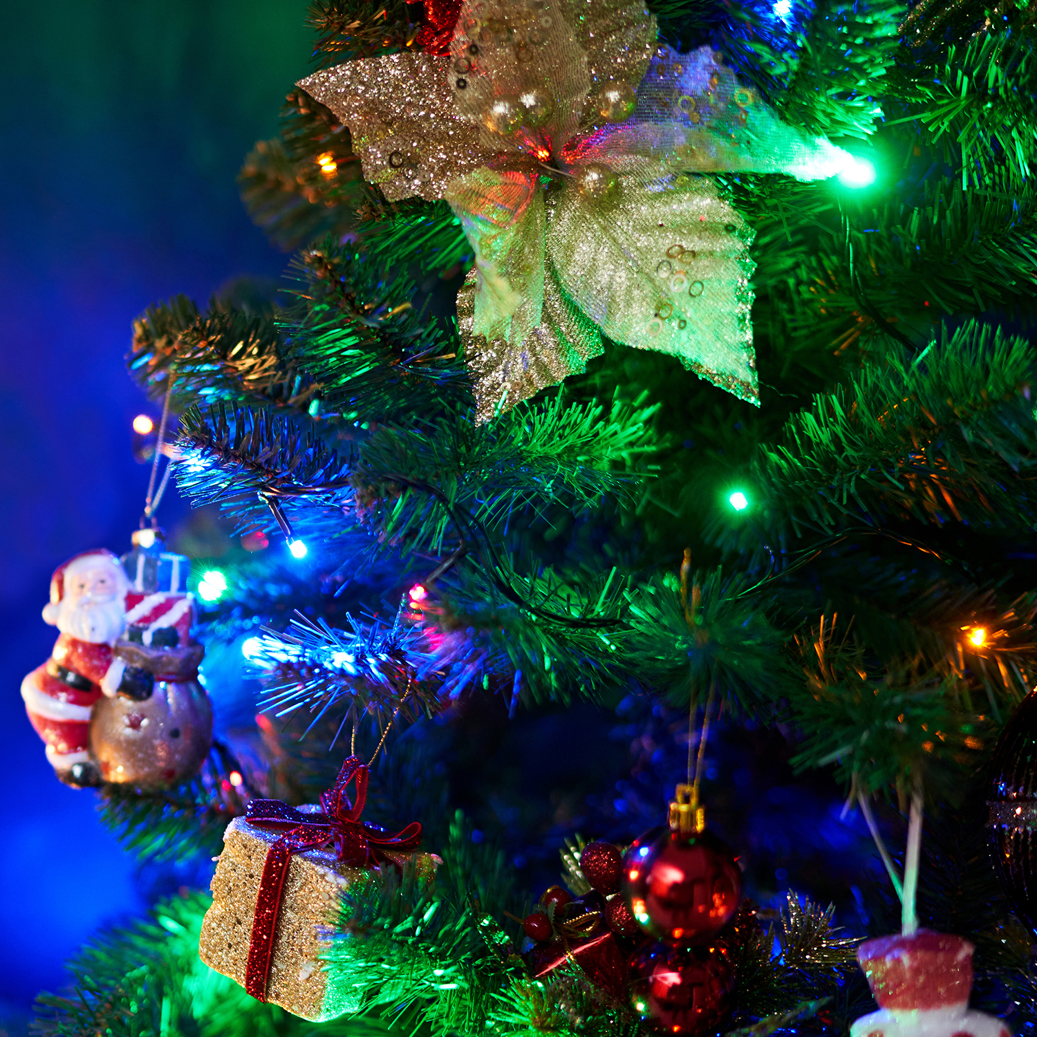 Светодиодная гирлянда NEON-NIGHT Твинкл-лайт 15 м 8 режимов свечение мультиколор 303-059 - фото 8