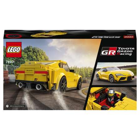 Конструктор LEGO Speed Champions Toyota GR Supra блочный