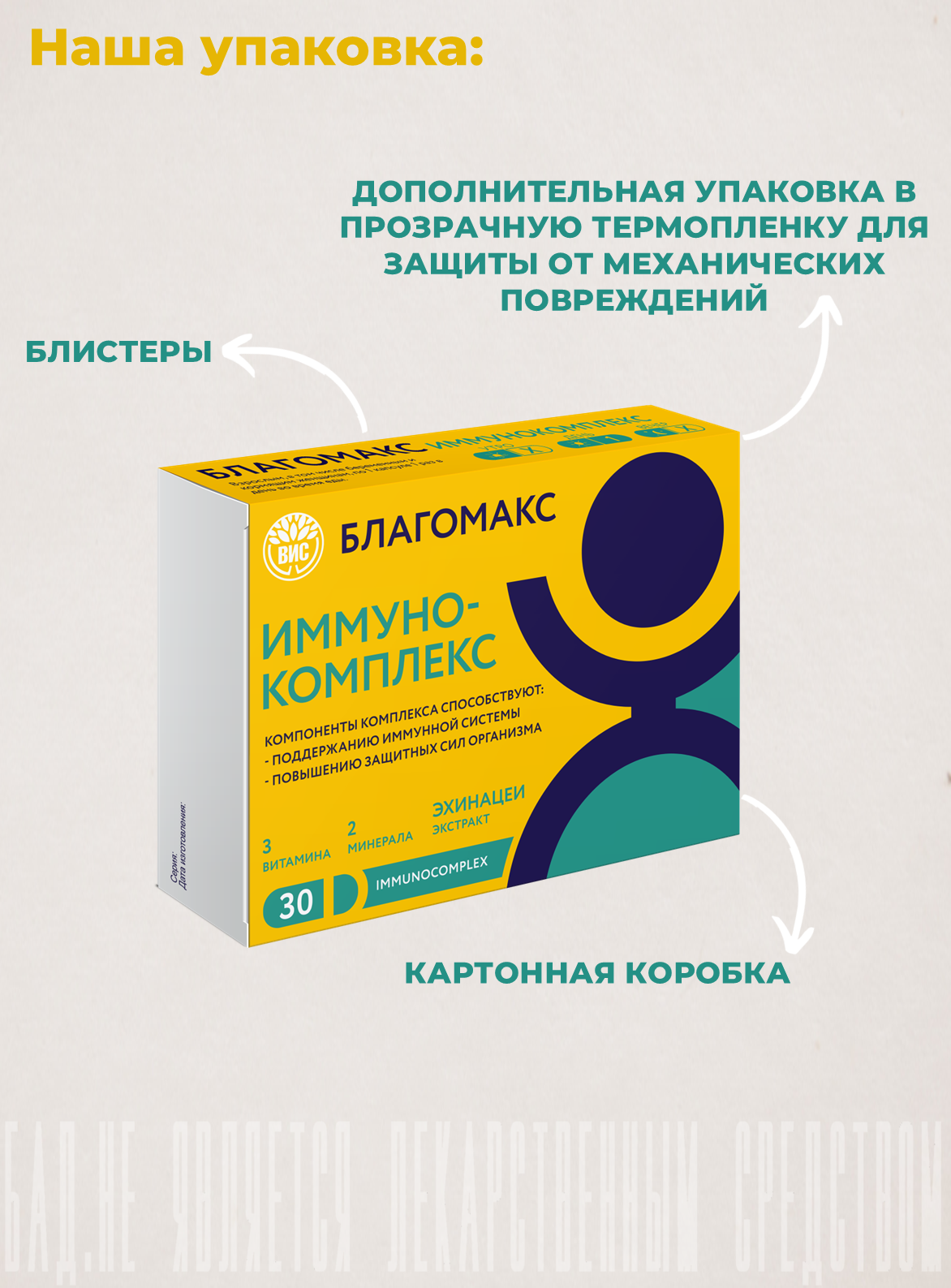 БАД Благомакс Иммунокомплекс капсулы №30 - фото 14