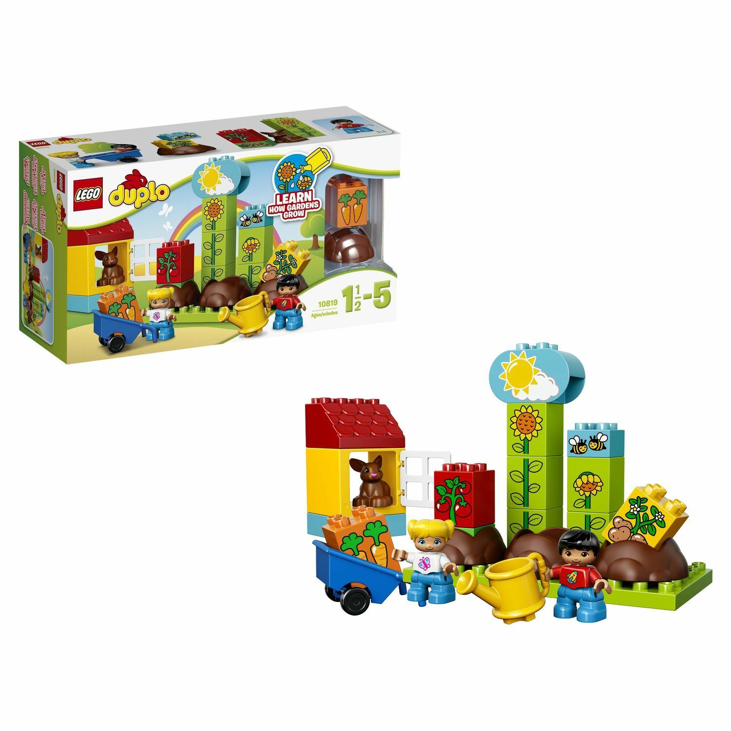 Конструктор LEGO DUPLO Мой первый сад блочный - фото 1