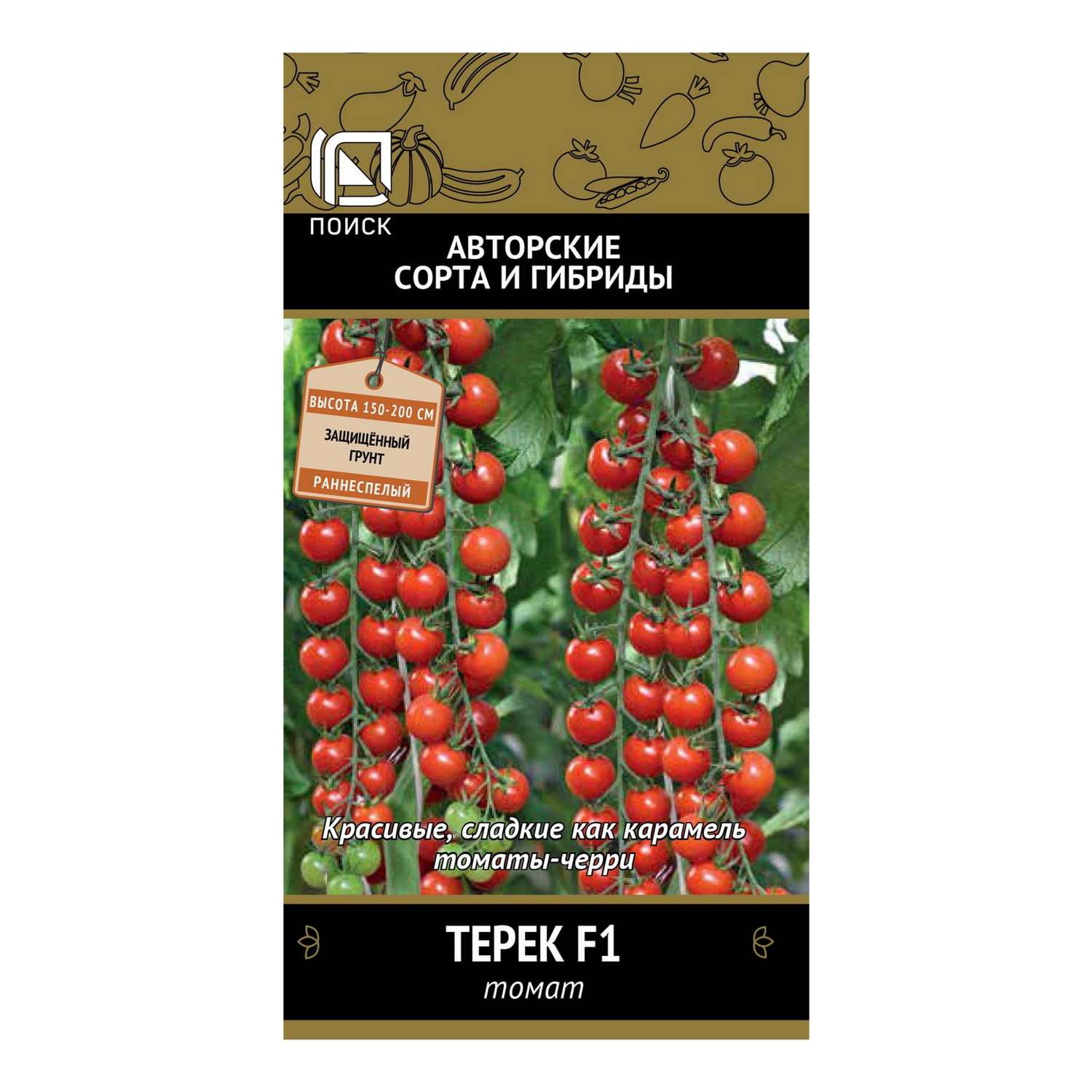 Семена ПОИСК Томат Терек F1 12шт - фото 1