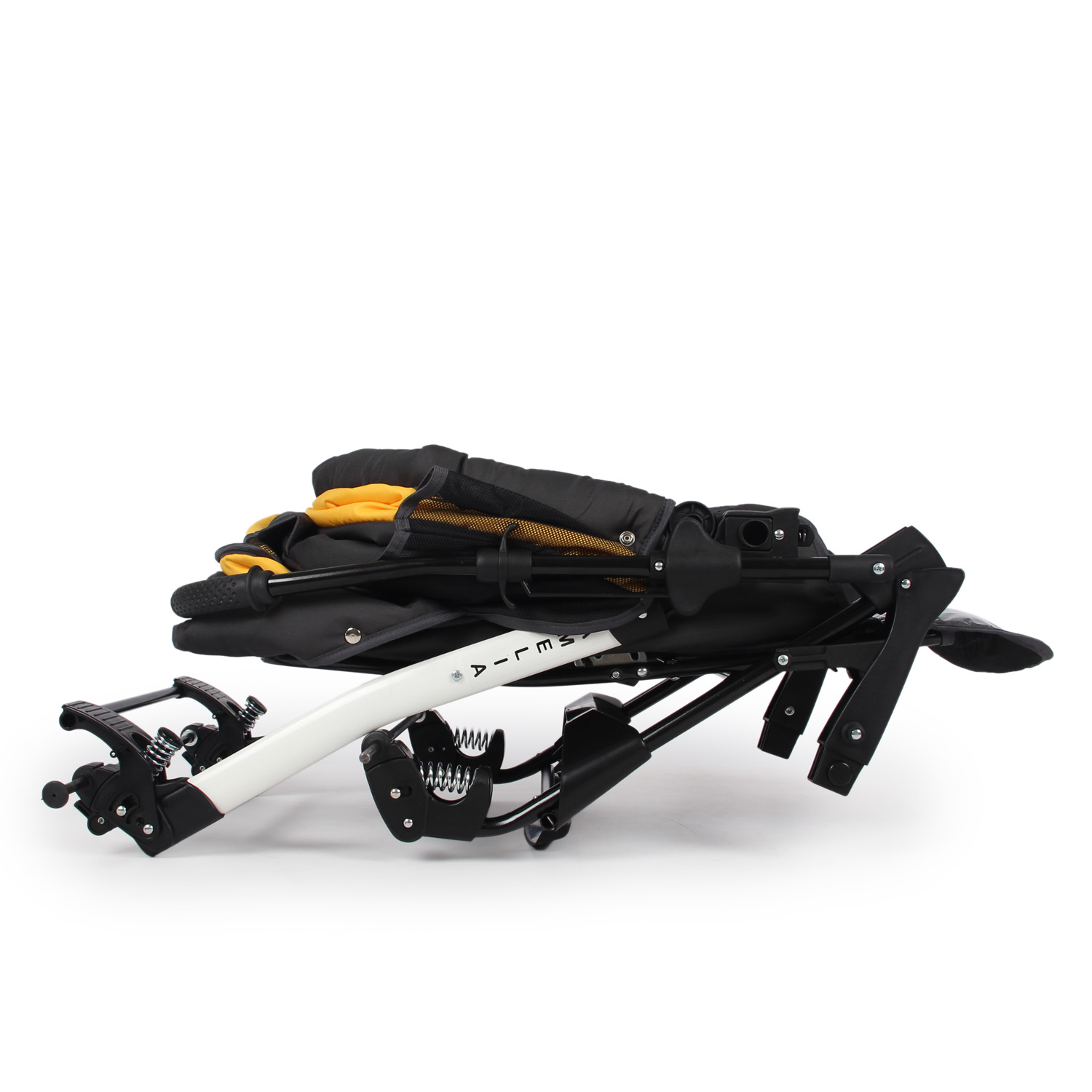 Коляска трансформер alis Amelia желтый - фото 9