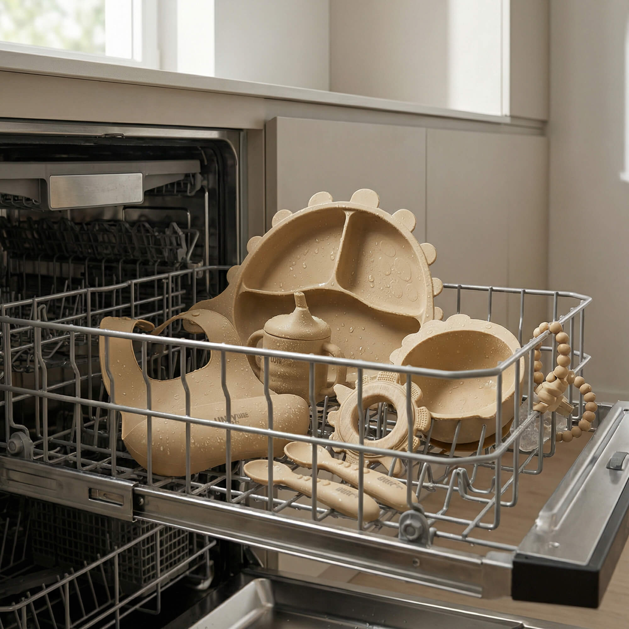 Набор посуды UNIX Kids для кормления Дино / Dino 9 предм. - фото 29