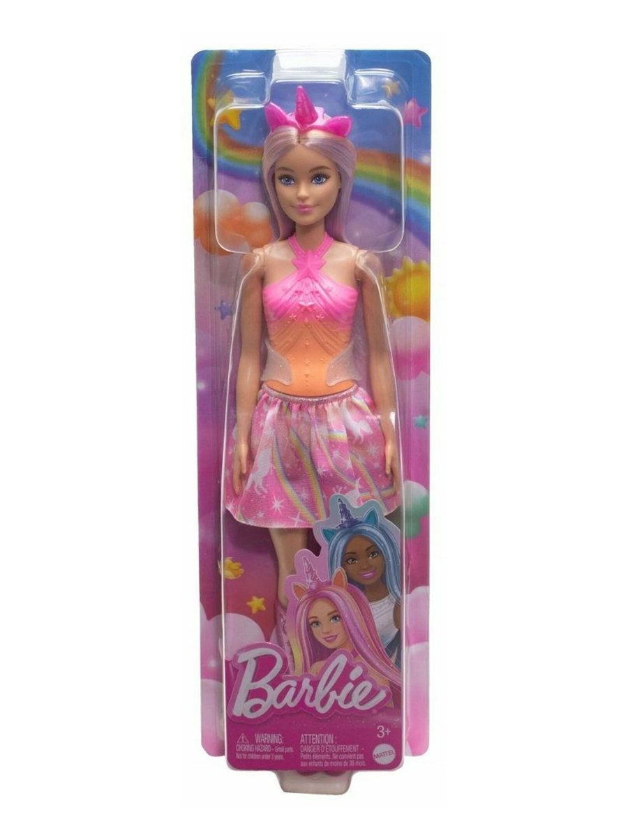 Кукла модельная Barbie Единорог HRR13 00-00019596 - фото 1