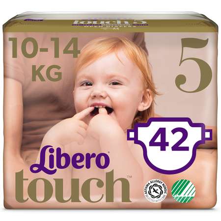 Подгузники Libero 5 (10-14 кг) 42 шт.