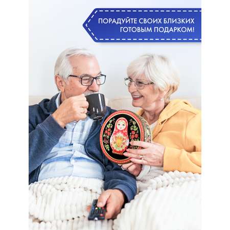 Печенье сдоб яблоко с корицей Сладкая сказка regnum Матрешки 400г