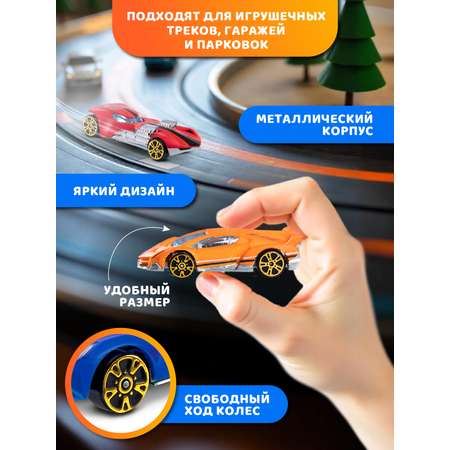 Автомобиль AUTODRIVE Машинки металлические 10шт