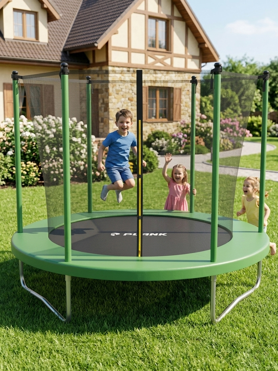 Батут уличный Plank SKY 10ft internal 305см с внутренней сеткой - фото 11