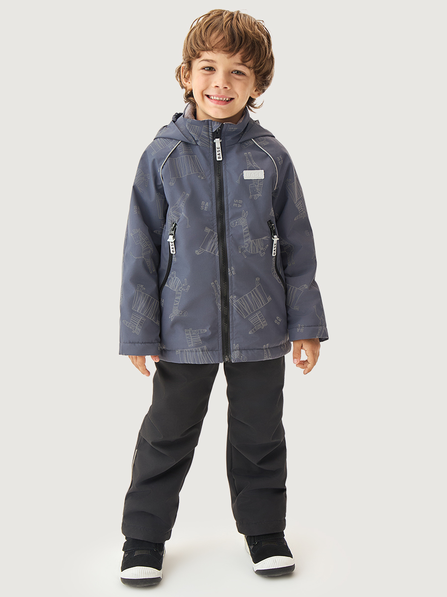 Комплект BASE by NIKASTYLE б7м10326 графит/черный - фото 3