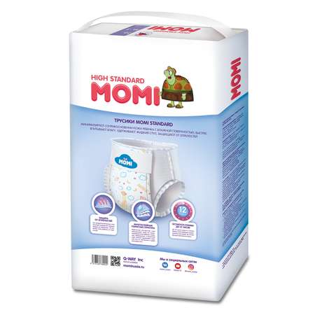 Трусики Momi M (6-11 кг) 56 шт.