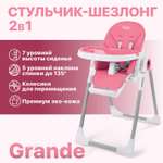 Стульчик для кормления Nuovita Grande розовый