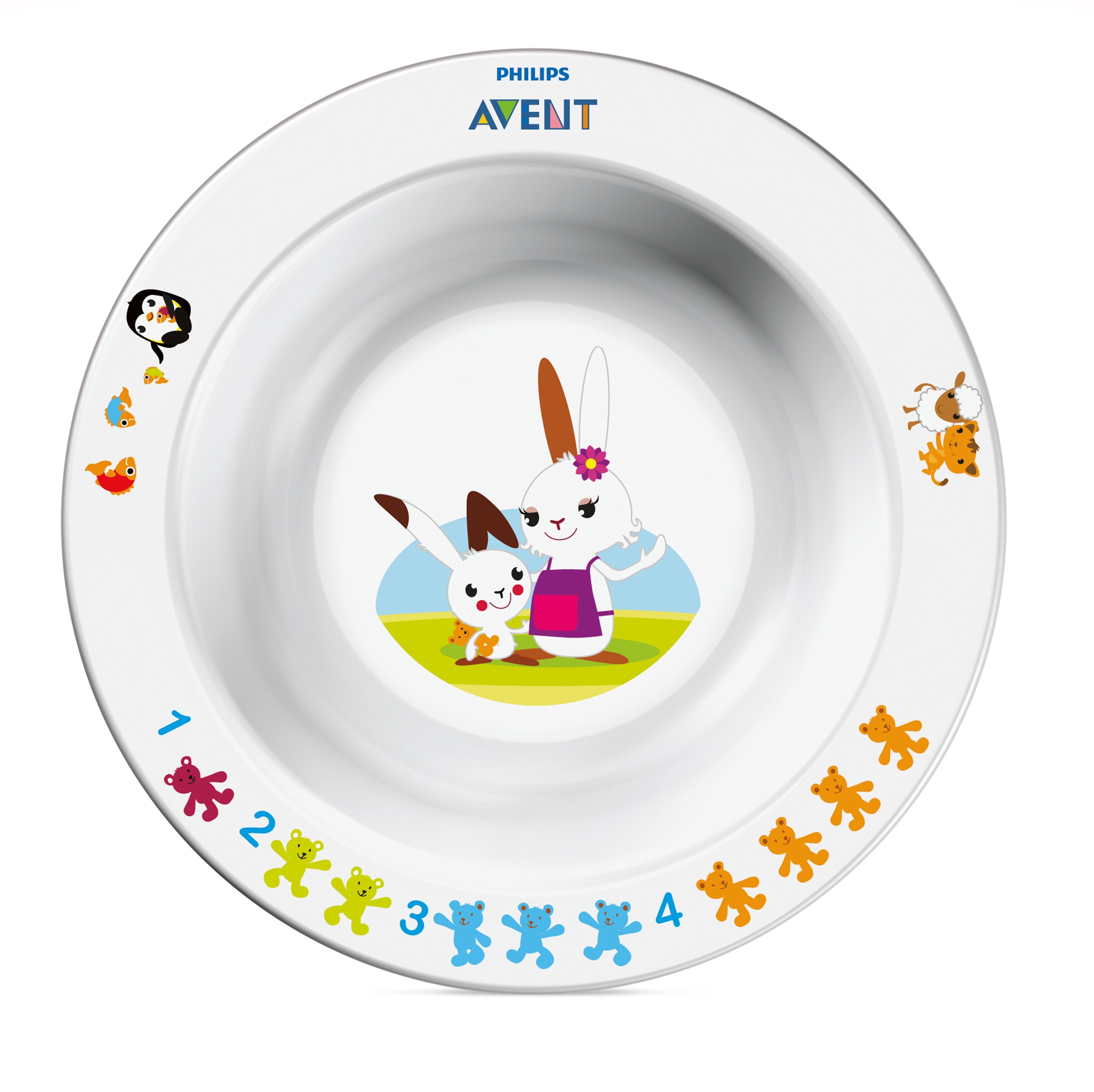 Тарелка Philips Avent 450 мл 2 предм. - фото 3