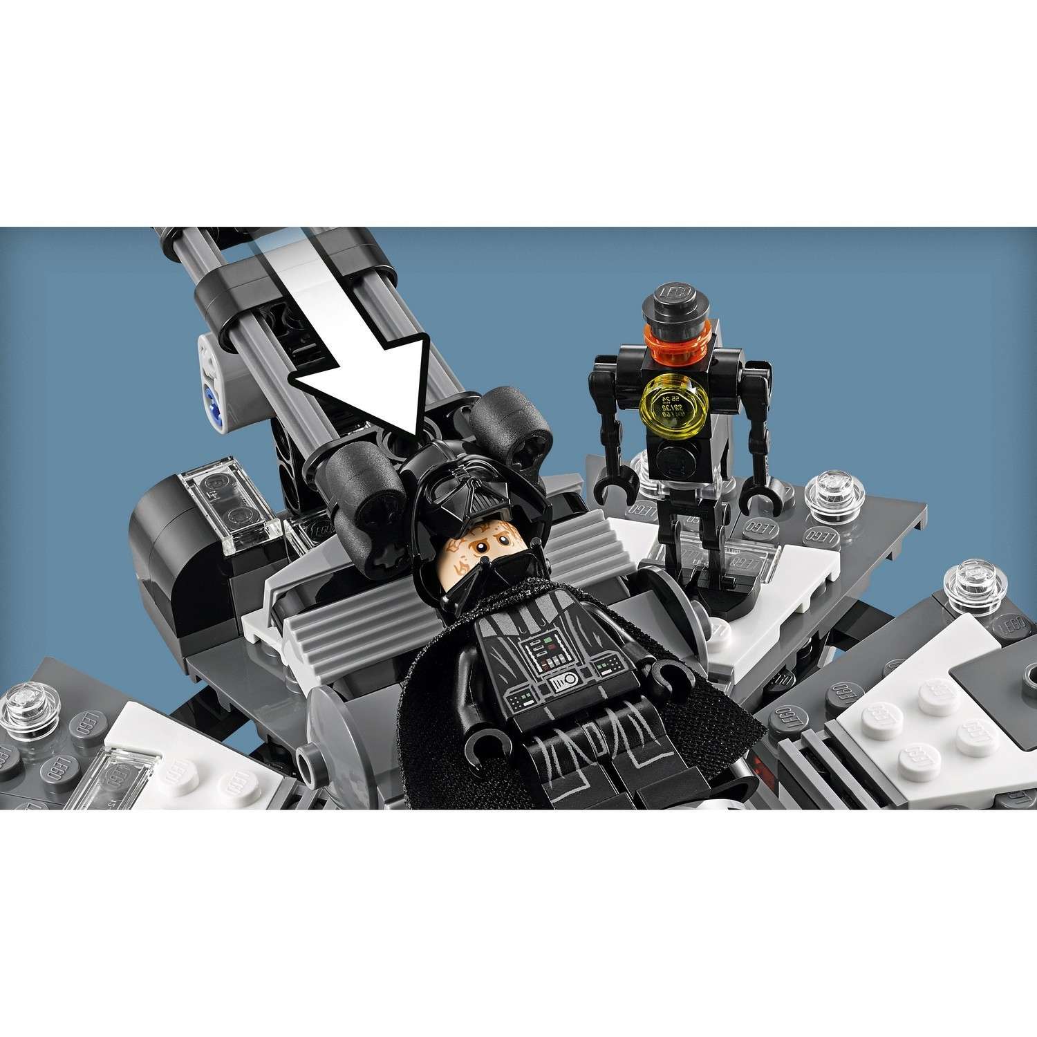 Конструктор LEGO Star Wars Превращение в Дарта Вейдера блочный - фото 7