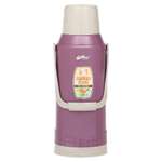 Термос 2 л Sima-Land со стеклянной колбой сохраняет тепло 12 ч сиреневый